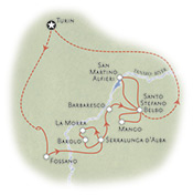 Piedmont Italy Map